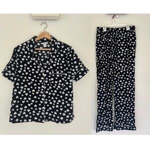 Tabitha Webb Heart Pajama Set